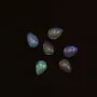 Cabochon opale ethiopian goutte 7x10mm x 1pc