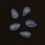Cabochon opale ethiopian goutte 10x17mm x 1pc