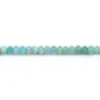 Amazonite rondelle facette 2x3mm x 40cm