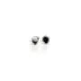 Clous d'oreilles plateau oval pour cabochon 4x6mm en argent 925 x 2pcs