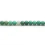 Agate d'herbe verte ronde 4mm x 40cm