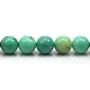 Agate d'herbe verte ronde 12mm x 40cm
