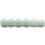 Amazonite Ronde Facette 4mm x 20 perles
