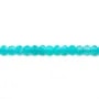 Amazonite rondelle facette 2.7x3.7mm x 39cm