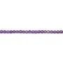 Amethyste violette, de forme ronde plate facetté, 2.5mm x 10pcs