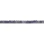 Cordiérite (Iolite) en forme de cube facette 2mm x 40cm