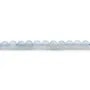 Aigue-Marine Rond 4mm x 10 perles