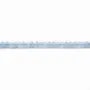 Aigue marine rondelle facette 2.3x3.3mm x 10pcs