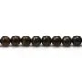 Bronzite de forme ronde, mesurant 6mm x 10pcs
