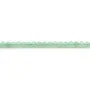 Chrysoprase in green color, in round shape, 3mm x 10pcs