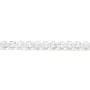 Rock crystal faceted round beads 4mm x 20pcs