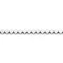 Hematite heart 4mm x 40cm 