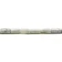 Howlite blanche tube 3.5x8mm x 40cm