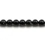 Hypersthene, en forme de rond 8mm x 39cm