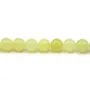 Jade lemon rond 6mm x 10pcs