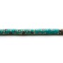 Marbre teinté, en forme de rondelle, 2x4.5mm x 39cm