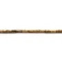 Jaspe paysage, en forme tube, 2.5x5mm x 40cm