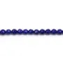 Lapis-lazuli round faceted 4mm x 6pcs