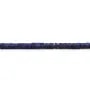Lapis lazuli bleu, en forme de cube, 2.5mm x 39cm