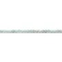 Larimar rond facette 2mm x 40cm