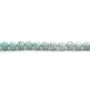 Larimar rond facette 4mm x 40cm