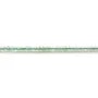 Prehnite rondelle boulier facette 1.3x2mm sur fil 39cm