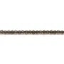 Quartz fumé, de forme ronde facetté, 2 - 2.5mm x 20pcs