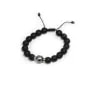 Perla de cultivo de Tahití, completamente perforada, semi-redonda/botón, 12-13mm x 1pc
