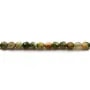 Rhyolite rond facette 4mm x40cm