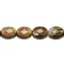 Rhyolite ovale facette 10x14mm x40cm