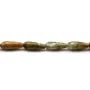 Rhyolite goutte facette 6x16mm x40cm