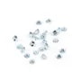 Aigue marine bleu ciel, à sertir, taillé en brillant x 1pc