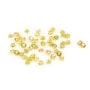 Yellow sapphire, crimped, cut in brilliant x 1pc