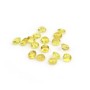 Saphir de couleur jaune, à sertir, taillé en brillant x 1pc