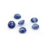 Saphir de couleur bleu, à sertir, taillé en brillant x 1pc