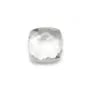 Pendentif cristal de roche facette 10mm x 1pc