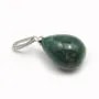 Pendentif d'agate indienne semi-percé, en forme de goutte, 15x20mm x 1pc