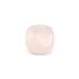 Intercalaire en quartz rose avec 2 trous 10mm x 1pc