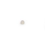 Cabochon d'agate grise, de forme ronde, 2mm x 10 st