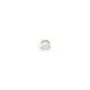 Cabochon d'agate grise, de forme ronde, 3mm x 10 pcs