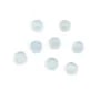 Cabochon aigue marine rond 6mm  x 1pc