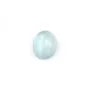 Cabochon Aigue Marine OVALE 8x10mm x 1pc