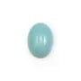 Cabochon amazonite ovale 10x14mm x 1pc