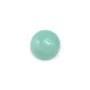 Cabochon amazonite rond 10mm x 4pcs