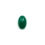 Green aventurine cabochon, in oval shaped, 4 * 6mm x 4pcs