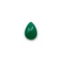Cabochon d'aventurine verte, qualité A+, de forme goutte, 7x10mm x 1pc