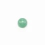 Cabochon aventurine rond 6mm x 4pcs