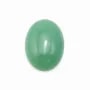 Cabochon Avanturine vert Ovale 13x18mm x 1pc