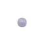 Cabochon de calcédoine bleu, de forme ronde, 6mm x 4pcs