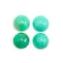 Cabochon de chrysoprase,de forme ronde,7mm x 2pcs